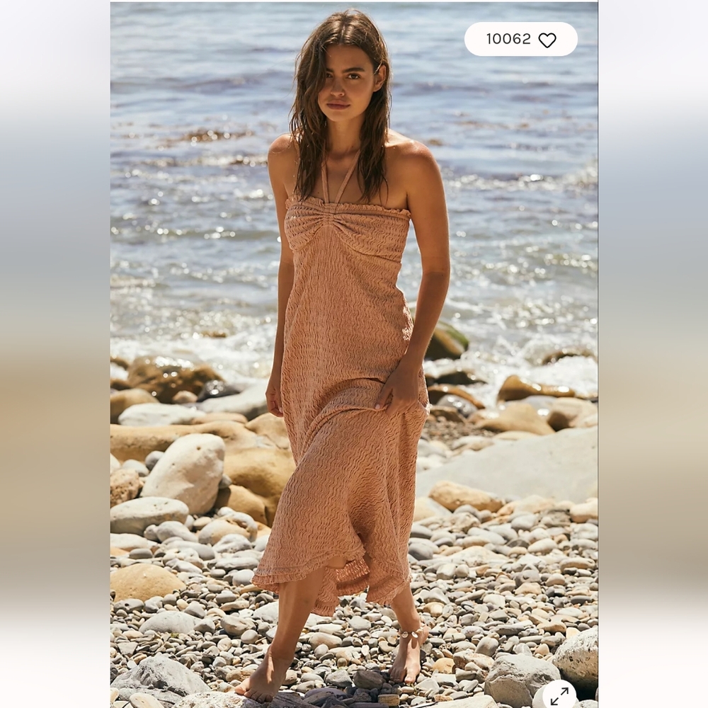 Free People Amelia Midi- Ivory (Not Tan)